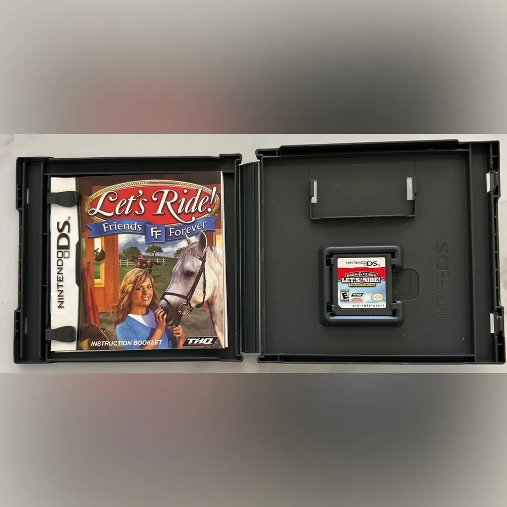 NintendoDS Let’s Ride! Friends FF Forever EUC 2007 THQ Best Friends Forever